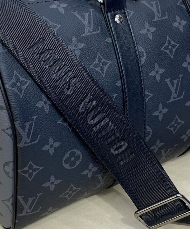 Louis Vuitton Keepall Bandouliere 35 M46655 Black